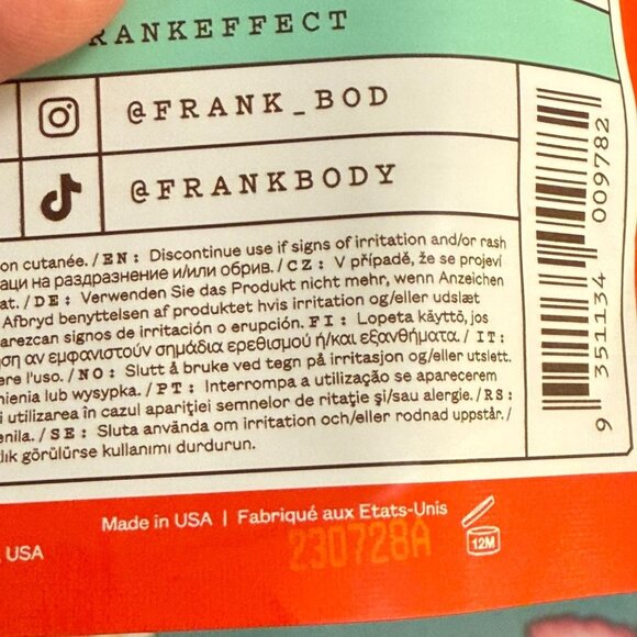 Frank Body Original Coffee Scrub 100g Limited Edition Ugly Christmas Sweater Pac - Picture 6 of 8